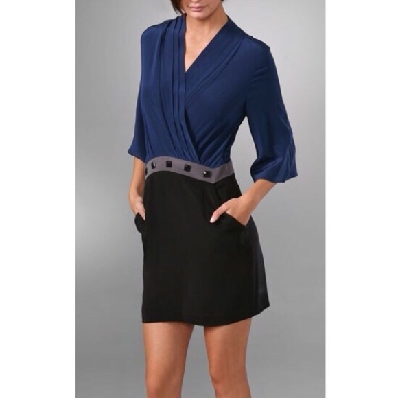 LAILA Azhar Bell Sleeve Combo Dress - Picture 2 of 8